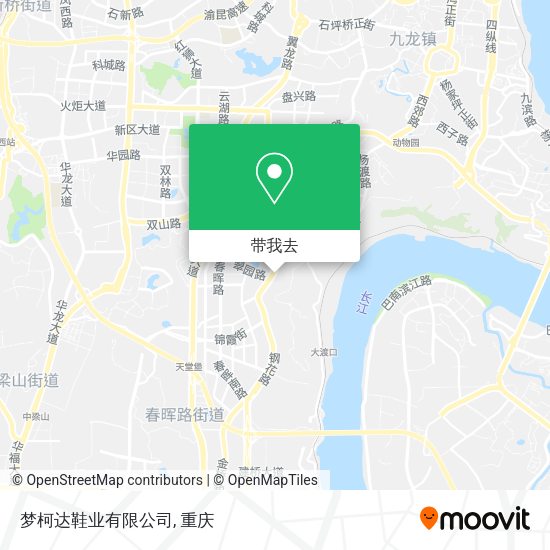 梦柯达鞋业有限公司地图