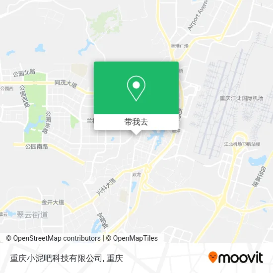 重庆小泥吧科技有限公司地图