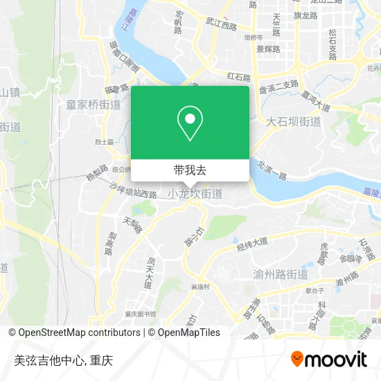 美弦吉他中心地图