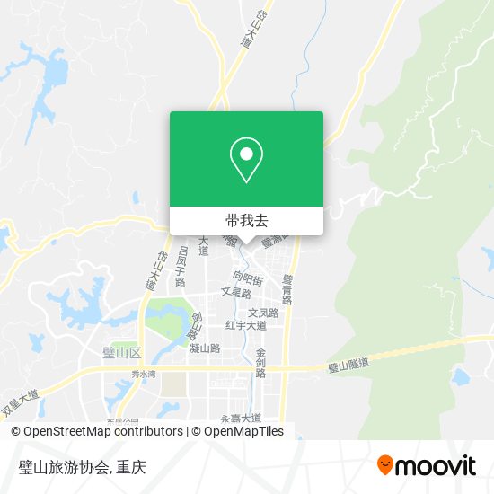 璧山旅游协会地图