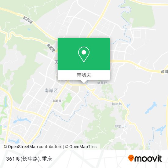 361度(长生路)地图