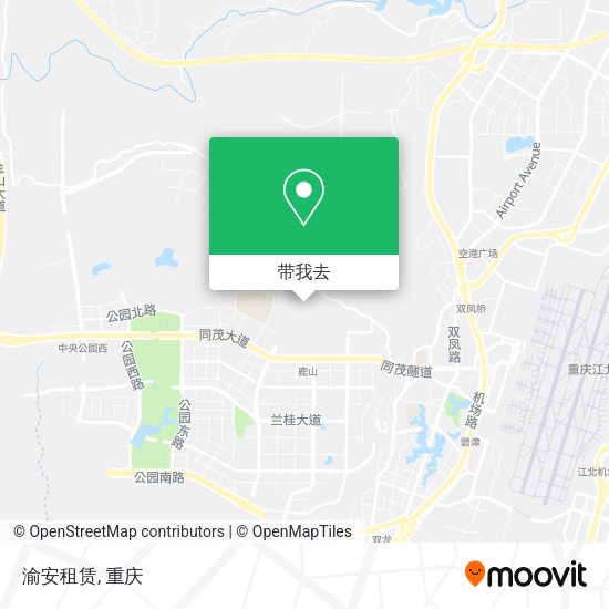 渝安租赁地图