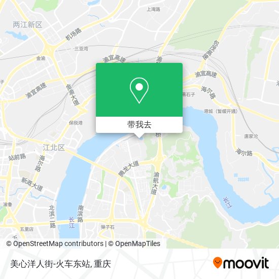 美心洋人街-火车东站地图