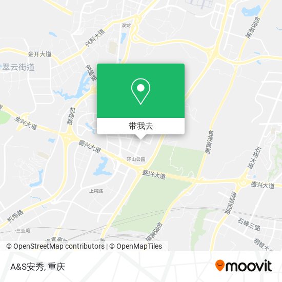 A&S安秀地图
