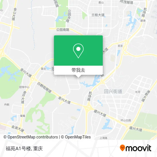 福苑A1号楼地图