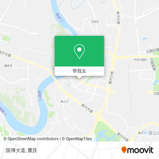 国博大道地图