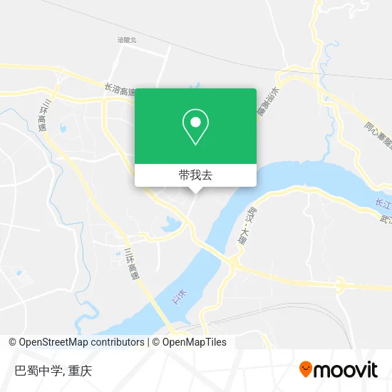 巴蜀中学地图