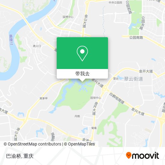 巴渝桥地图