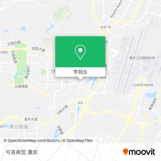 可喜商贸地图