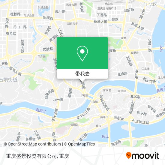 重庆盛景投资有限公司地图