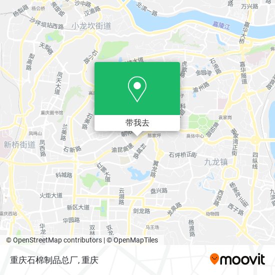 重庆石棉制品总厂地图