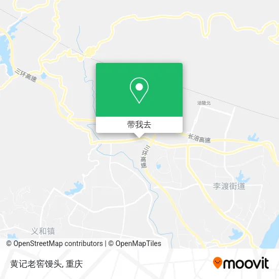 黄记老窖馒头地图