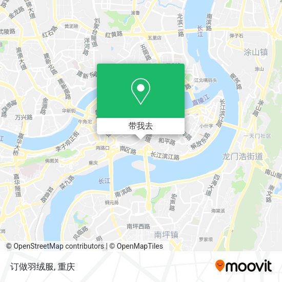 订做羽绒服地图