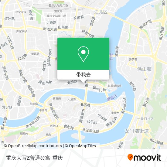 重庆大写Z普通公寓地图