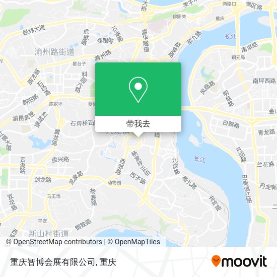 重庆智博会展有限公司地图