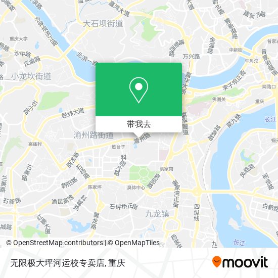 无限极大坪河运校专卖店地图