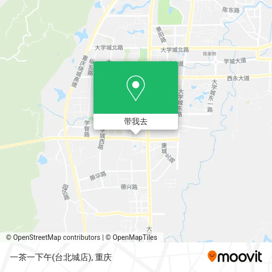 一茶一下午(台北城店)地图