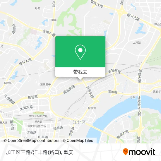 加工区三路/汇丰路(路口)地图