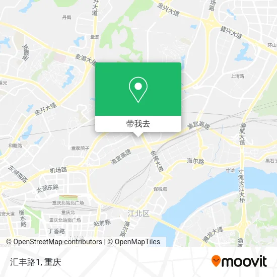 汇丰路1地图
