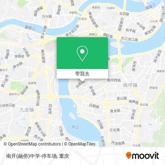 南开(融侨)中学-停车场地图