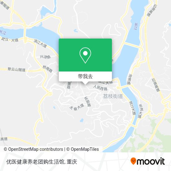 优医健康养老团购生活馆地图