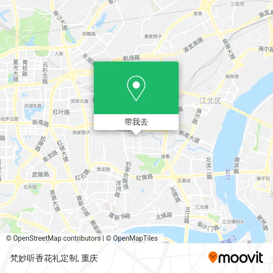 梵妙听香花礼定制地图
