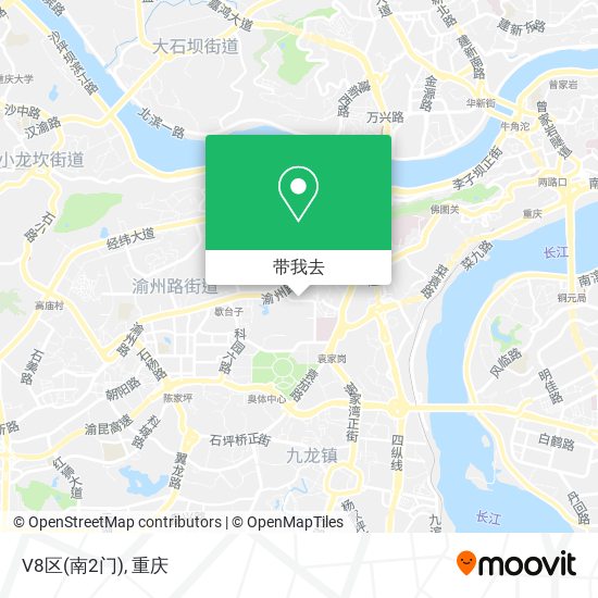 V8区(南2门)地图