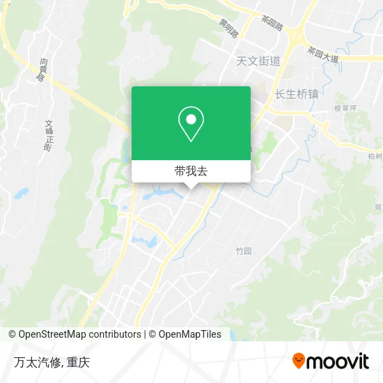 万太汽修地图