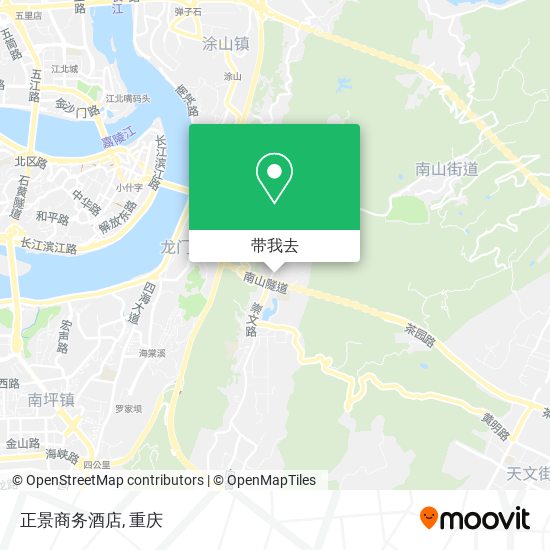正景商务酒店地图