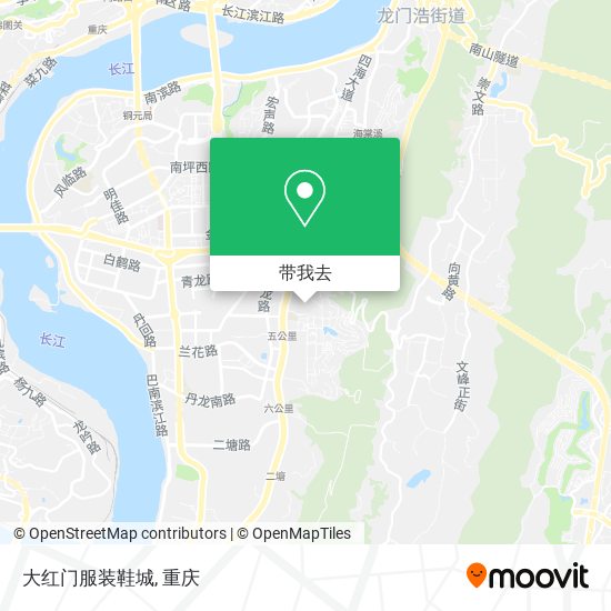 大红门服装鞋城地图