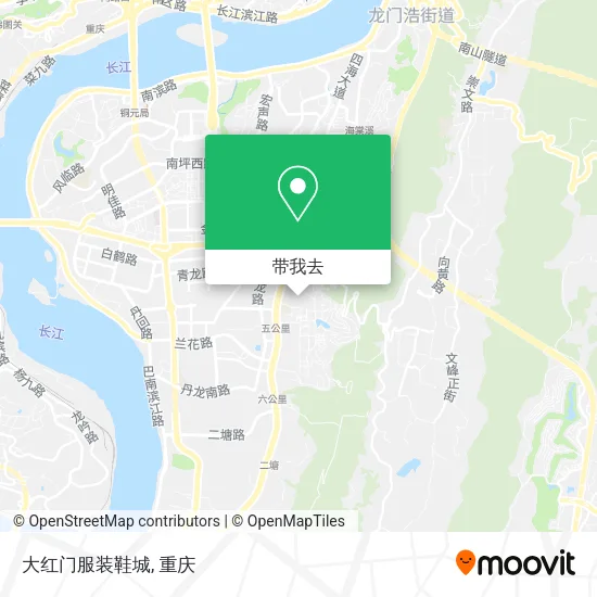 大红门服装鞋城地图
