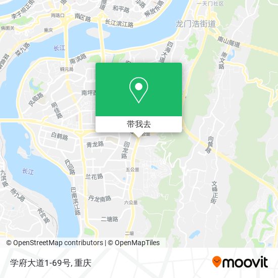学府大道1-69号地图