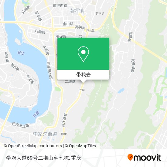 学府大道69号二期山宅七栋地图