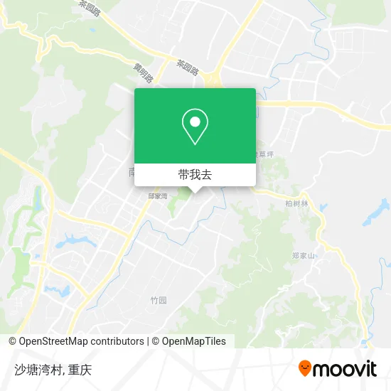 沙塘湾村地图