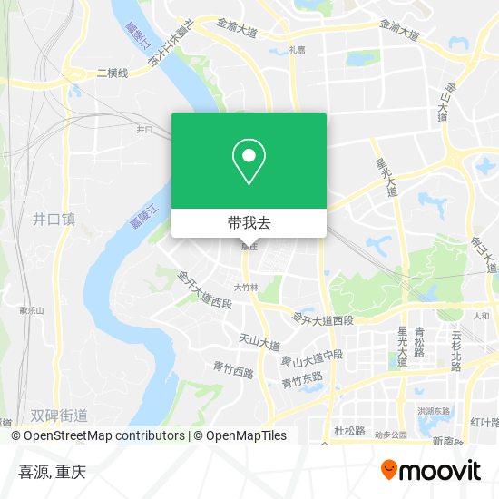 喜源地图