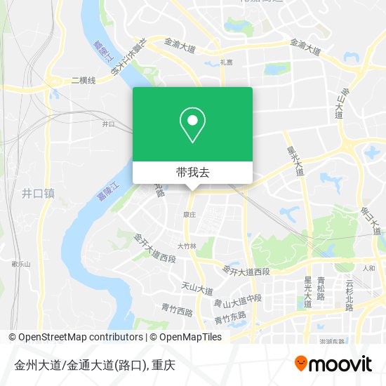 金州大道/金通大道(路口)地图
