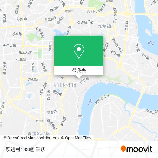 跃进村133幢地图