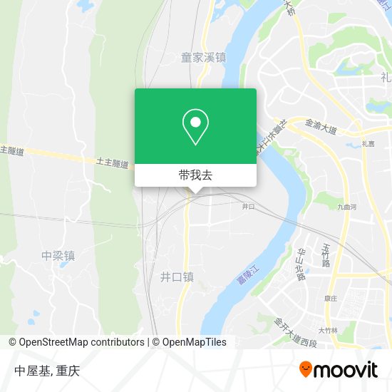 中屋基地图