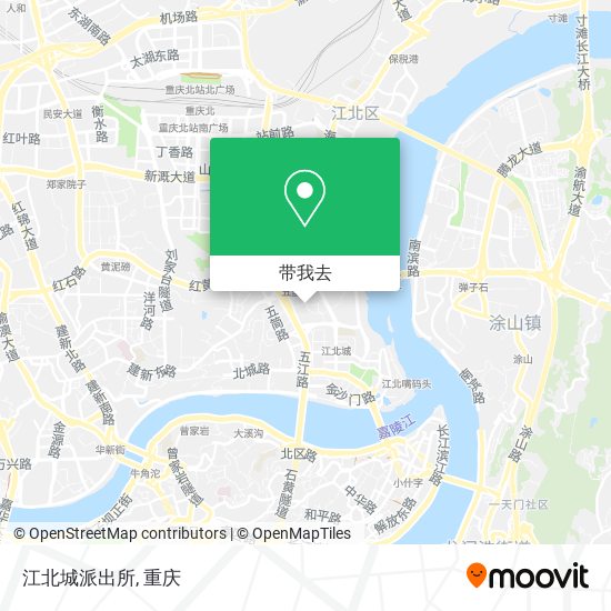 江北城派出所地图