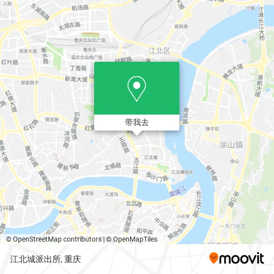 江北城派出所地图
