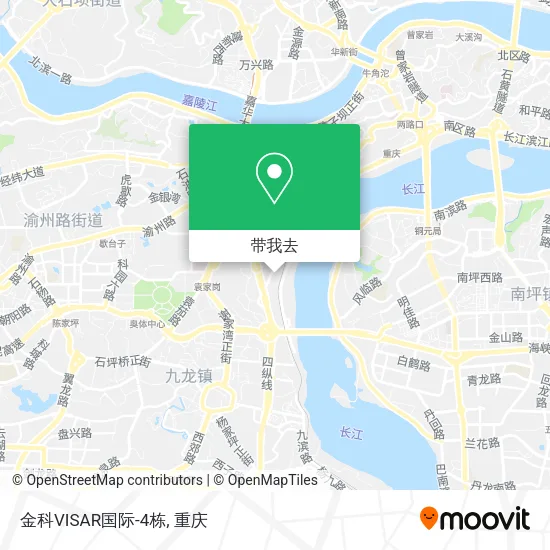 金科VISAR国际-4栋地图