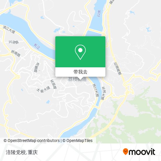 涪陵党校地图