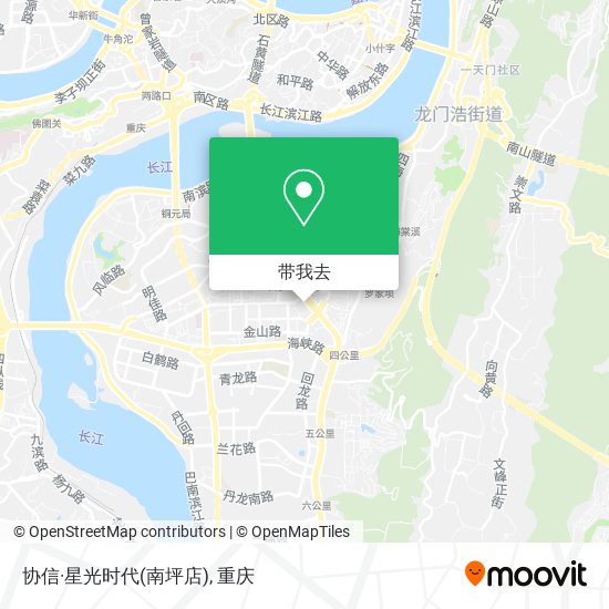 协信·星光时代(南坪店)地图
