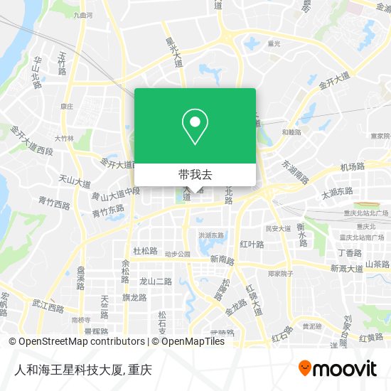 人和海王星科技大厦地图
