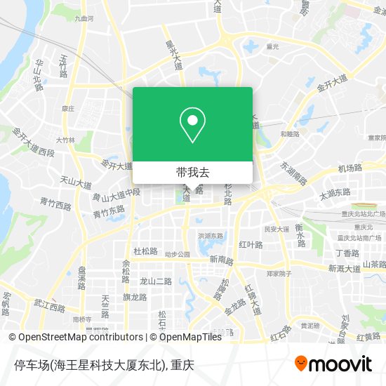 停车场(海王星科技大厦东北)地图