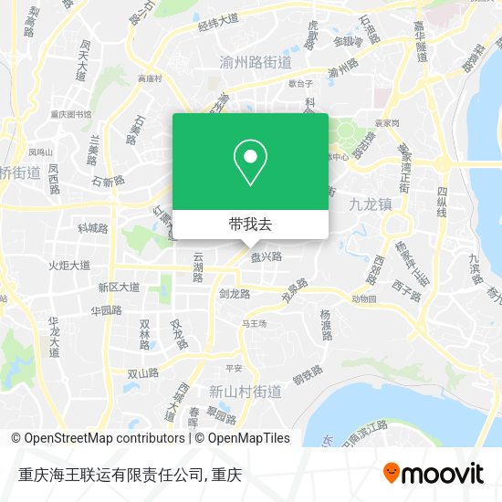 重庆海王联运有限责任公司地图