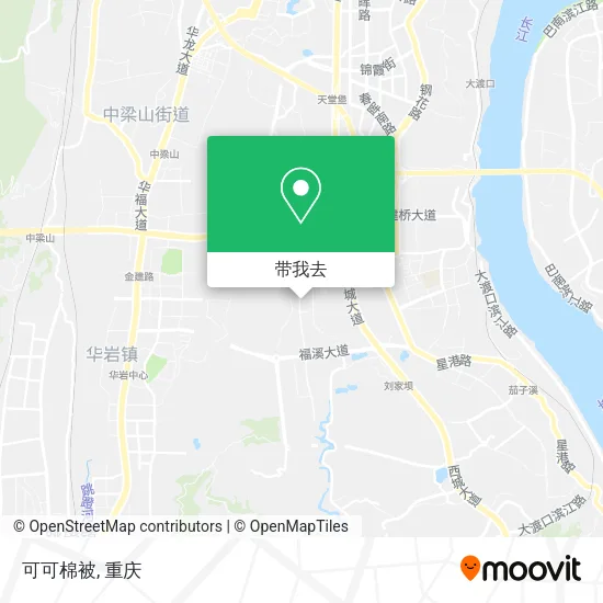 可可棉被地图