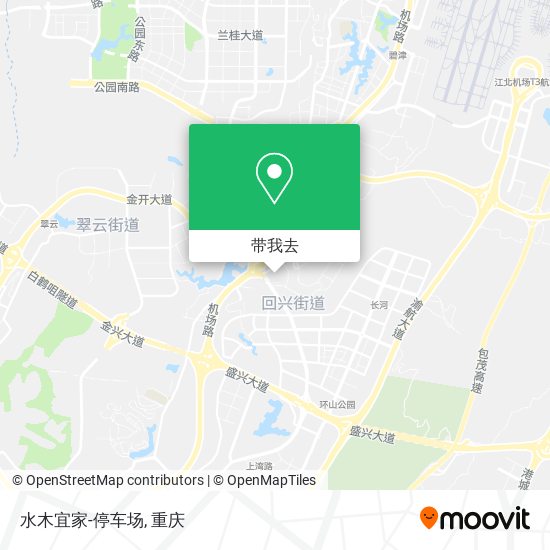 水木宜家-停车场地图