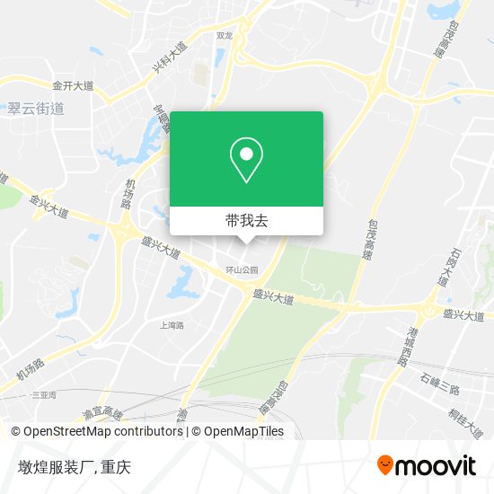 墩煌服装厂地图