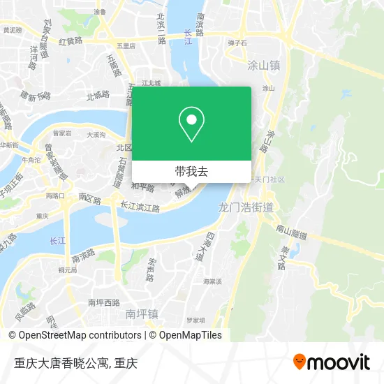 重庆大唐香晓公寓地图